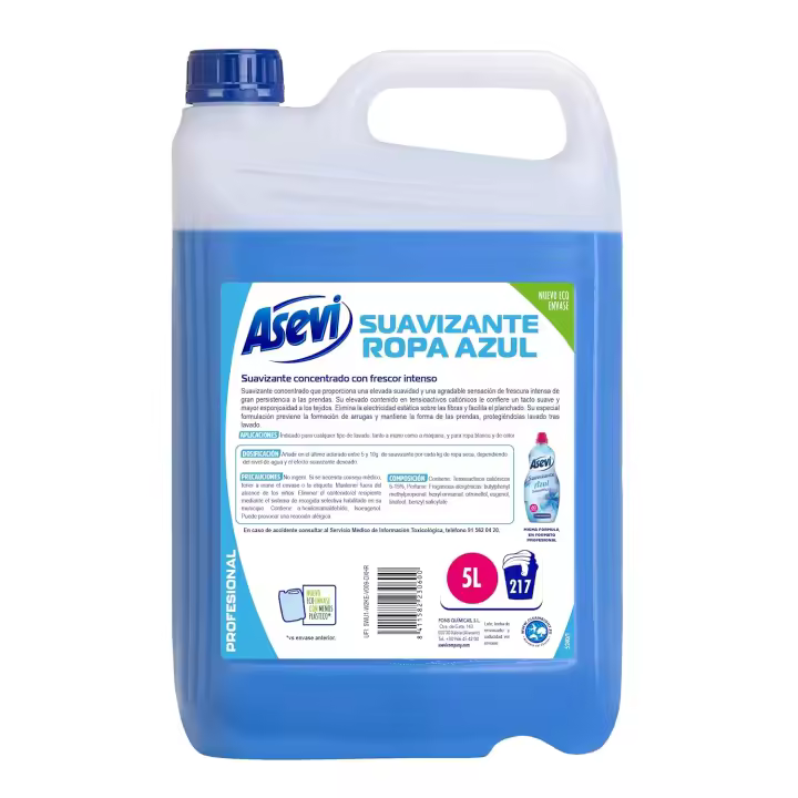 Asevi suavizante textil azul 5L - 1