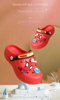 Sandalias De Verano Para Niños Disney Spiderman Con Agujero Pantuflas De Playa Para Niños Con Suela Suave Cómodas Para El Hogar Resistentes Al Agua Tamaño Ajustable - details 1