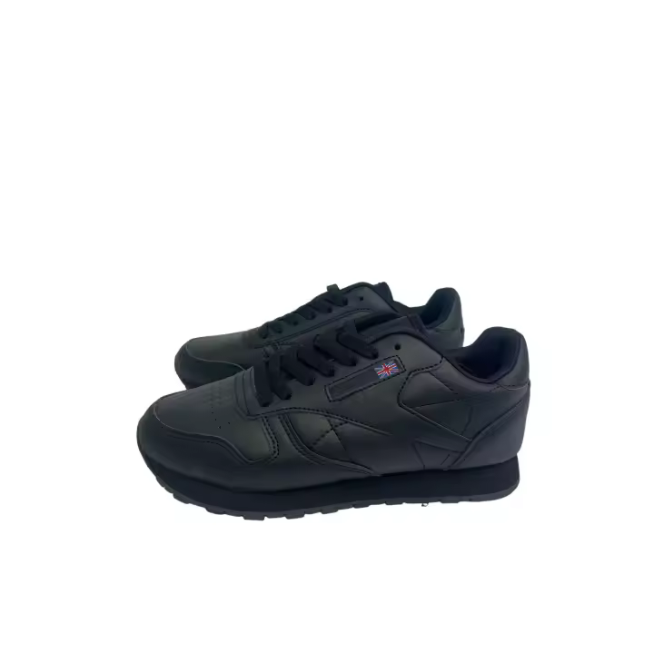 Calzado Estilo. Zapatillas deportivas para mujer, en blanco y negro, con un diseño moderno y elegante, cordones ajustables, estilo versátil - 1