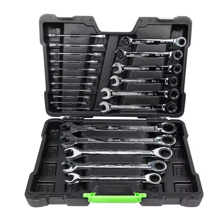 JBM 54041 SET DE 22 LLAVES COMBINADAS CON TRINQUETE - 1