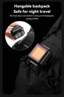 Luz De Bicicleta Frontal Y Trasera USB Recargable COB LED Impermeable IPX 5 Para MTB Con Luz De Cabeza Y Advertencia - details 9