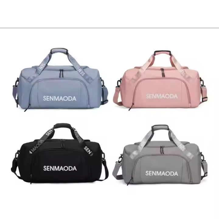 LD Morphling-Bolsas de gimnasio para hombres y mujeres, bolsas de equipaje de viaje de fin de semana para hombres y mujeres con compartimento para zapatos-50X25X27CM - 1
