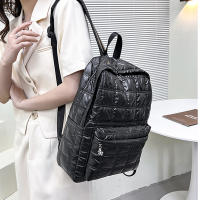 Mochila De Invierno Yogodlns Espacio Algodón Para Mujer Gran Capacidad Escuela Bolsa Viaje Nylon Impermeable Rucksack Estudiante Pack Femenino - details 4