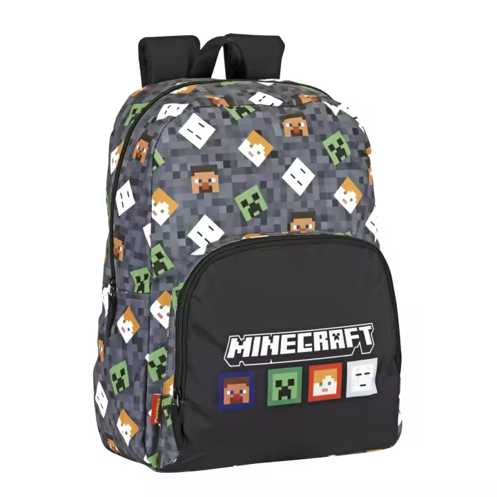Mochila Junior Portaordenador Minecraft TNT Perona 59063 - 1