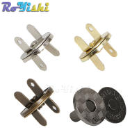 Pack De 10 Botones Magnéticos Finos Para Bolsos 10-18mm Cierre Automático De Metal Adecuado Para Portafotos Y Monederos - details 0