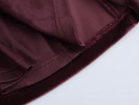 Vestido De Noche Para Mujer ZBZA Con Cuello Cuadrado Y Tirantes Anchos Bolsillos Ocultos Cierre De Zipper Chic Para Navidad Y Otoño Invierno - details 38