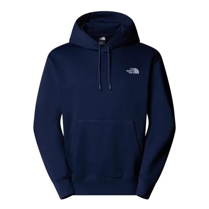 Sudadera Azul The North Face con Capucha Essential Summit Navy Cálida y Suave - 1