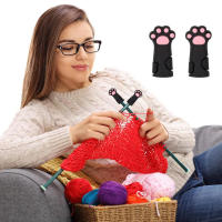 Parada De Trenzado Para Gatos 5/10/15 Colores Multi-Color Protección De Puntas De Agujas De Trenzado Y Crochet Suministros De Silicona - details 0