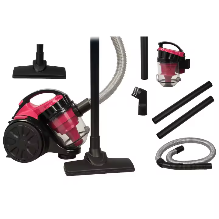 Aspiradora sin Bolsa 700W Potente con Cable – Sistema Ciclónico, Filtro HEPA, Depósito 1.5L, Accesorios Incluidos – Aspirador para Suelo Duro, Alfombras y Hogar - 1