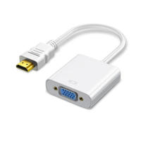 Cable Adaptador HDMI a VGA 1080P Compatible Para PC Laptop TV Box Proyector Conversor Digital Analógico Para Display - details 9