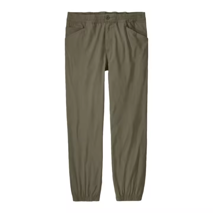 Pantalones Verde Patagonia Nomader Joggers Basin Green con Cintura Elástica - 1