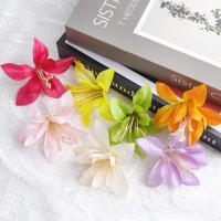 5/10Pcs Flores Artificiales De Seda 7CM Para Decoración De Hogar Boda DIY Bouquet Artesanal Guirnalda Regalo Accesorio - details 2