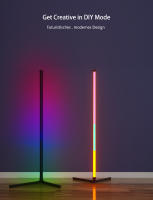 Lámpara De Piso Inteligente RGB LED Con Control De Atardecer Y Sincronización De Música Cambio De Color Luz De Ambiente Para Escritorio Decoración De Navidad - details 19