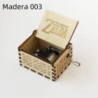 Caja de música manual de madera, con tallado retro (o talla antigua) - Regalo de cumpleaños con impresión a color - details 19