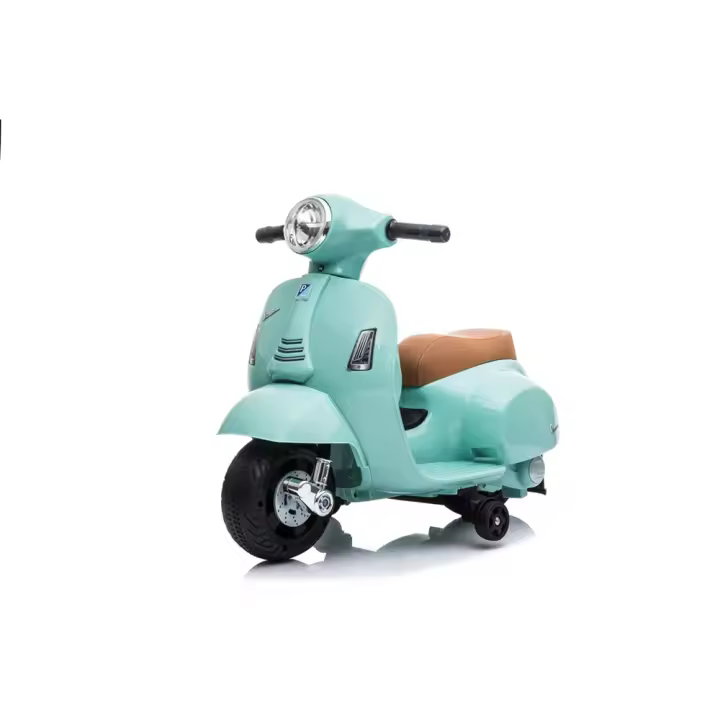MINI VESPA VERDE OLIVA MP- 6V 4 AH - 1 MOTOR (Pl Ociotrends 7793) - 1