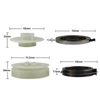 Kit De Inicio Pulley Y Resorte Para Motosierra CMCP Piezas De Repuesto Para Motosierra 45cc 52cc 58cc Adecuado Para Modelos 4500 5200 5800 - details 1