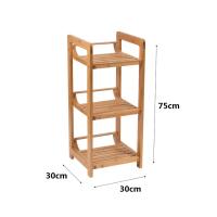 Maxia Market - Estanteria de almacenamiento de cocina y baño de bambú de Bambú, Estantes de baño y Cocina diseño moderno, Mueble de Baño y Cocina - details 0