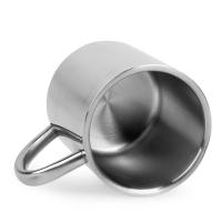 Taza De Café De Acero Inoxidable Térmica Doble Capa Con Asa Antideslizante Para Bebidas Calientes Y Frías Viaje Deportivo Moderno - details 6