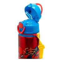 Spiderman Botella de Agua 730ml con Correa - Cantimplora de Aluminio Infantil con Pajita - details 0