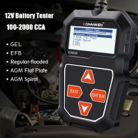 KONNWEI KW208 Prueba De Batería De Coche 12V 100 a 2000CCA Analizador De Circuito De Carga Y Arranque Herramientas De Batería 12 Volts - details 7