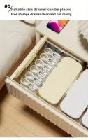 Organizador De Cables Para Escritorio Transparente Con Tapa Solución De Almacenamiento Para Cargadores Y Cordones Diseño Compacto Para Almacenamiento En El Hogar - details 5