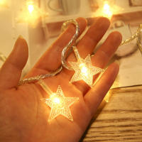 Luces De Estrella LED Para Navidad Y Bodas 1.5m/3m/6m/10m Caja De Batería Iluminación De Cortina De Aire Para El Hogar Y Fiestas - details 8