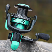 Carrete De Pesca Sougayilang 5.2:1 Ratio De Engranajes 5BB Carrete De Giro Para Agua Salada Con Bobina De Aluminio Máx Drag 10Kg Para Carpas Y Pesca En Río Lago Mar Y Playa - details 1