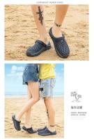 Zapatillas De Taconete Bajo Para Hombre Sandalias De Cierre Inyectado EVA Zapatos De Jardín Y Playa Para Verano Couplet - details 16