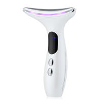 Dispositivo De Belleza Para El Cuello Y La Cara Con Masaje De Compresión Caliente Y Levantamiento Rejuvenecimiento De La Piel Recargable Por USB - details 7