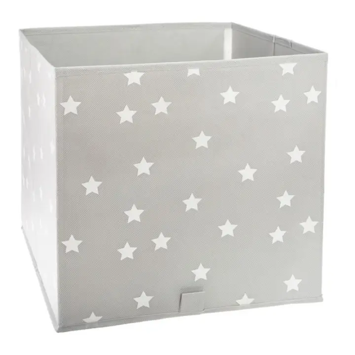 Atmosphera Créateur D'intérieur Atmosphera Cesta Multiusos Infantil Gris Estrellas Organizador Juguetes - Ordena Hoy - 1