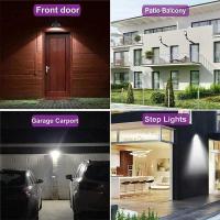 Lámpara De Pared Solar LED 108COB Para Exterior Con Sensor De Movimiento 3 Modos De Iluminación Seguridad Para Jardín Patio Camino Jardín - details 11