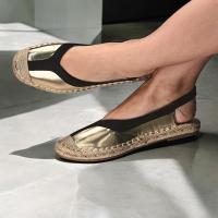 Calzados soraia, espadreña para mujer con plataforma plana de yute comodas para uso casual. - details 27