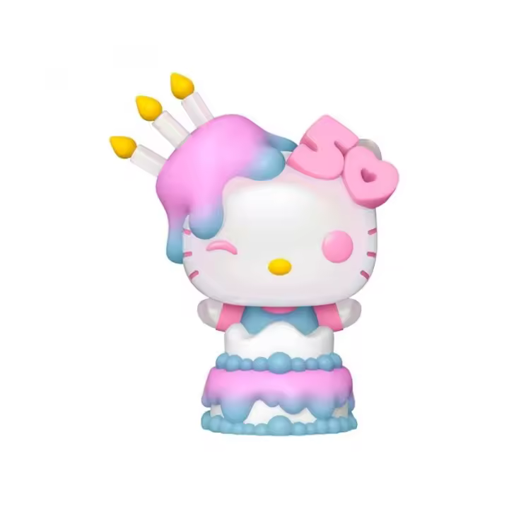 Funko POP!  Vinyl - Anime - Hello Kitty -  - HK In Cake - Figura Coleccionable Oficial - Juguete para Niños y Adultos - Fans - Diversidad de Personajes y Temáticas - 1