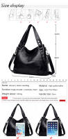 Bolso de cuero with ASA Superior para Mujer - Bolso Femenino de Diseño de lujo, Calidad 30*33*11cm - details 2