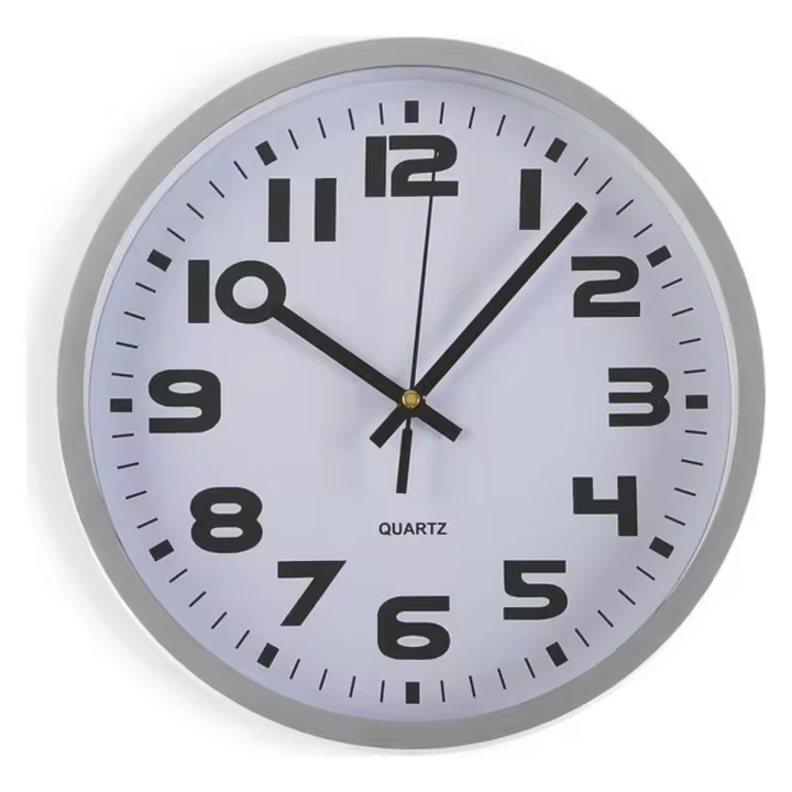 Reloj de Pared Versa Plástico 3,8 x 25 x 25 cm - 1