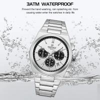 Reloj De Pulsera Deportivo Para Parejas NAVIFORCE NF8048 Para Mujeres Reloj De Cuarzo Acero Inoxidable Resistente Al Agua Regalo Ideal Para Amantes - details 14