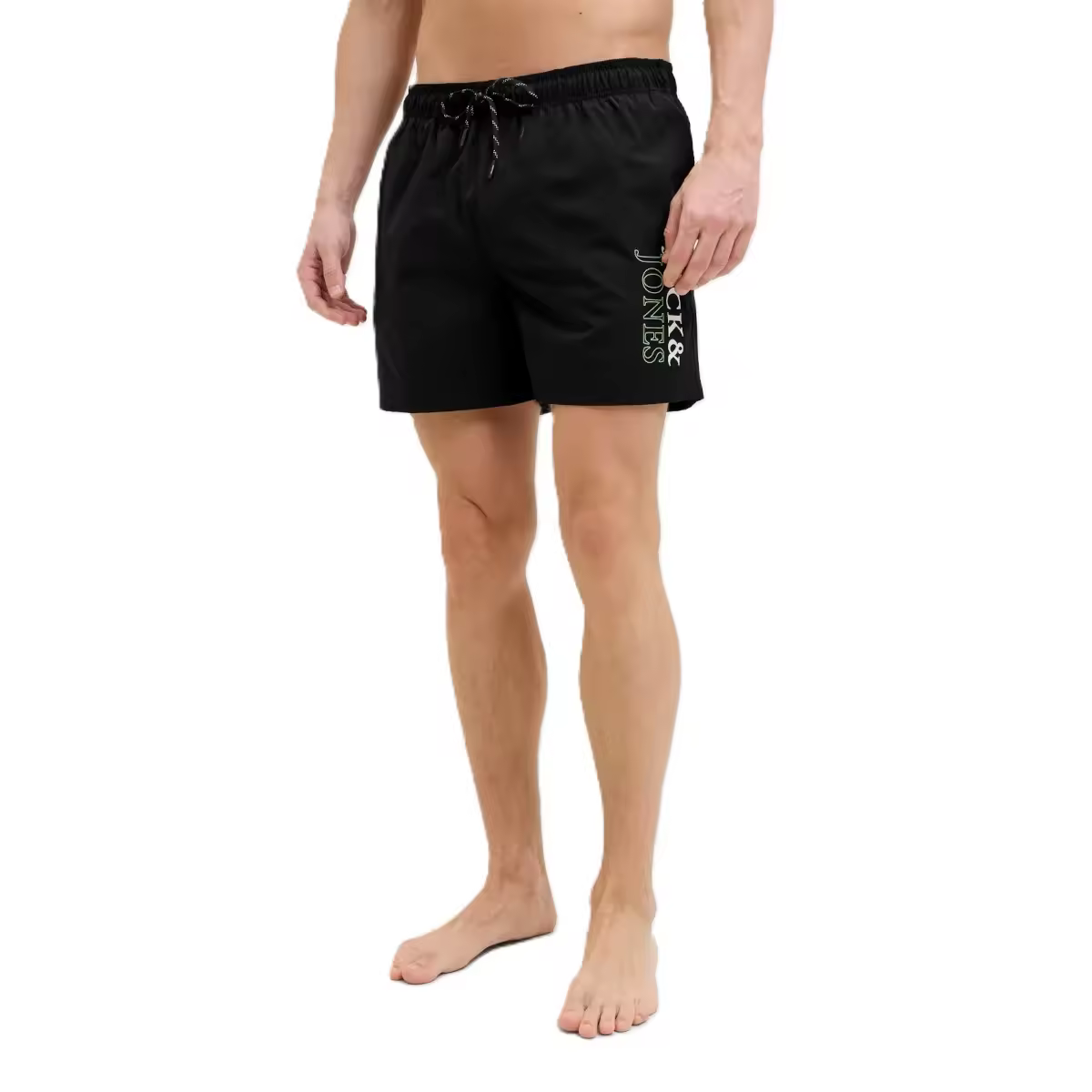 Bañador Jack & Jones Maui 12272799logo negro (black) - details 1