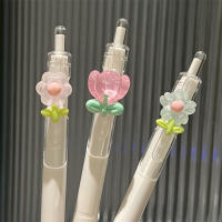 Bolígrafos De Gel Creativos Kawaii Para Oficina Y Escuela Accesorios De Oficina Suministros Escolares Bolígrafo De Punto De Seda Secado Rápido Aesthetic - details 2