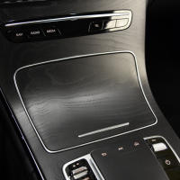 Soporte De Cenicero Y Vaso Para Consola Central En Cromo Para Mercedes Benz GLC C Class W253 W205 2015-2020 Accesorios De Auto - details 4