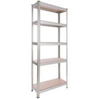 Estantería Metálica AREBOS 180x75x30cm - 350 Kg - 5 Baldas - details 15