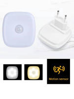 Lámpara Nocturna Con Sensor De Movimiento EU Plug LED Para Niños Luz De Noche Inalámbrica Para Mesa De Cama WC Pasillo Habitación - details 1
