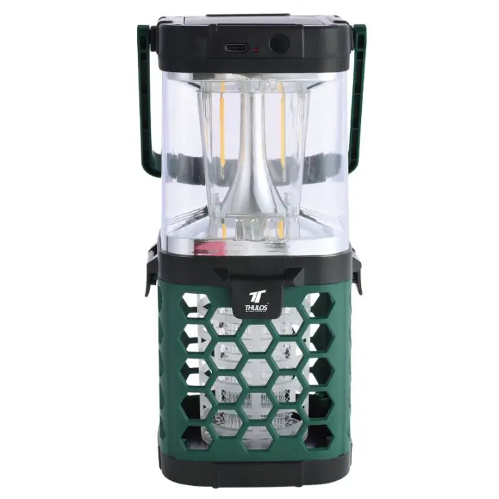 FUNCIÓN MATA MOSQUITOS + LÁMPARA CAMPING SOLAR - 1