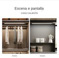 Lámpara Nocturna Con Sensor De Movimiento USB Tipo-C Luz LED De Tres Colores Para Armario De Cocina Dormitorio Iluminación Interior - details 11