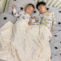 Manta Bebé Mermaid Estrella Impresión Algodón Flannel Envoltura Para Bebé Niño Y Niña Cama Carrito De Compras Edad 1-3 Años - details 5