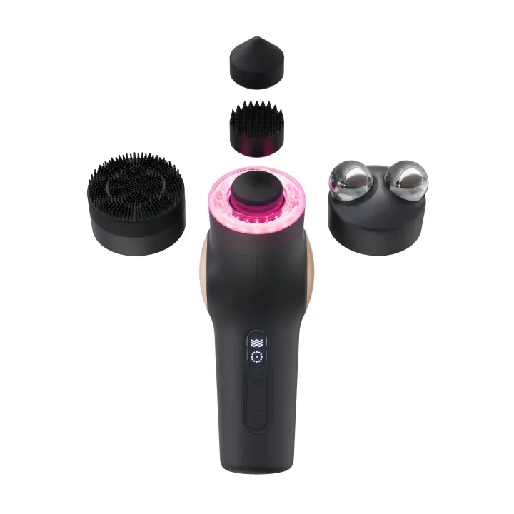 Therabody TheraFace PRO - Masajeador Facial, Dispositivo Avanzado Todo en Uno para Rejuvenecer y Relajar tu Piel con Terapia Percusiva, Microcorrientes, Luz LED y Limpieza Profunda, Reduce Tensión Facial y Mejora la Salud de tu Piell - 1