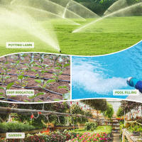 Temporizador De Riego Inteligente Solar WIFI Para Jardín Controlador De Válvula De Agua Digital LCD Sistema De Irrigación Automática 1/2 Camino - details 17
