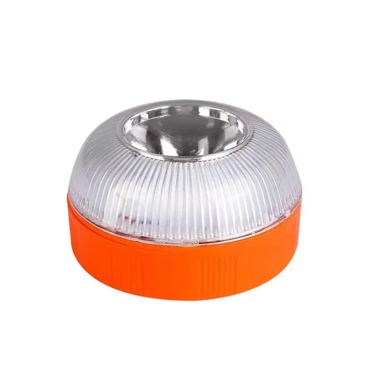 Luz de Emergencia para el coche V16 homologada por DGT, señal de iluminación con base imantada magnética - 1