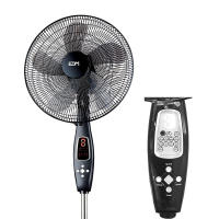 EDM,  VENTILADOR DE PIE MANDO A DISTANCIA, NEGRO, POTENCIA 60 W, ASPAS Ø40 cm, ALTURA REGULABLE 110-130 cm - details 1