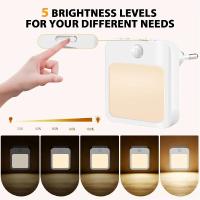 Lámpara Nocturna Con Sensor De Movimiento LED EU Plug Para Habitación Infantil Luz De Noche Inalámbrica Para Lado De La Cama - details 3