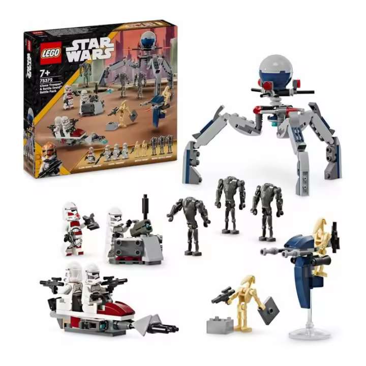 LEGO STAR WARS 75372 SOLDADO CLON Y DROIDE DE COMBATE - 1